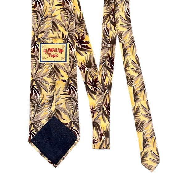 Hawaiian Ties (Lot of 3) Men’s Tropical Floral Classic Size Island Neckties - Picture 13 of 13